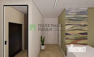 2-к квартира, сданный дом, 43м2, 17/20 этаж