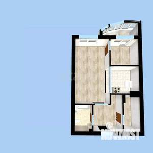 2-к квартира, вторичка, 44м2, 11/16 этаж