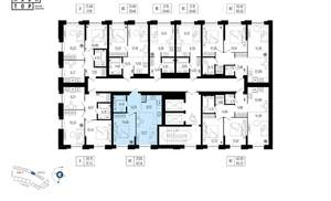 2-к квартира, вторичка, 47м2, 3/13 этаж