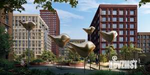 1-к квартира, строящийся дом, 84м2, 30/30 этаж