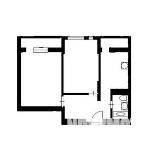 2-к квартира, вторичка, 62м2, 5/19 этаж