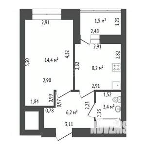 1-к квартира, вторичка, 33м2, 11/16 этаж