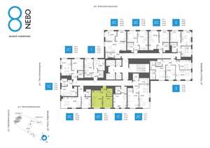2-к квартира, вторичка, 35м2, 27/32 этаж