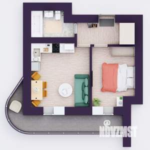 2-к квартира, вторичка, 41м2, 2/20 этаж