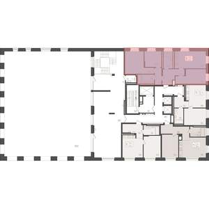 3-к квартира, вторичка, 89м2, 2/23 этаж