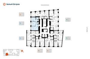 3-к квартира, вторичка, 52м2, 7/23 этаж