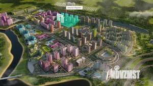 2-к квартира, сданный дом, 34м2, 14/22 этаж