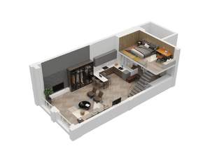 1-к квартира, вторичка, 71м2, 4/5 этаж