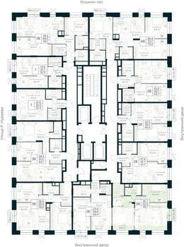 2-к квартира, вторичка, 56м2, 6/30 этаж