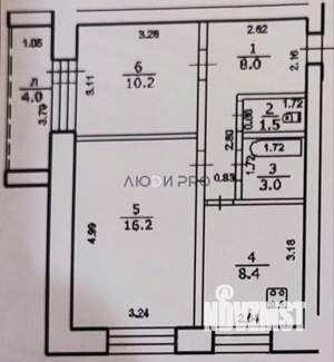 2-к квартира, вторичка, 51м2, 5/9 этаж