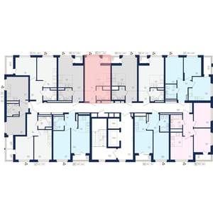 1-к квартира, вторичка, 24м2, 8/22 этаж