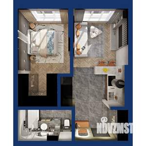 1-к квартира, вторичка, 43м2, 10/25 этаж