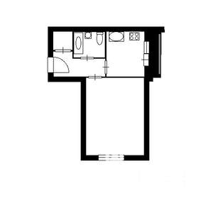 1-к квартира, вторичка, 44м2, 3/16 этаж