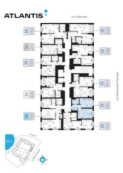 2-к квартира, вторичка, 41м2, 5/32 этаж