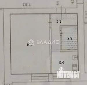 1-к квартира, вторичка, 33м2, 2/9 этаж