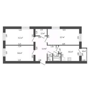 3-к квартира, вторичка, 78м2, 5/10 этаж