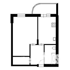 1-к квартира, вторичка, 38м2, 3/14 этаж