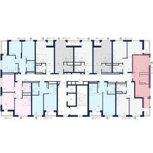 1-к квартира, вторичка, 29м2, 9/22 этаж