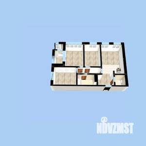 4-к квартира, вторичка, 90м2, 8/12 этаж