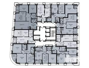 3-к квартира, вторичка, 84м2, 12/24 этаж