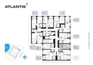 1-к квартира, вторичка, 27м2, 8/32 этаж