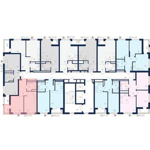 1-к квартира, вторичка, 33м2, 7/22 этаж