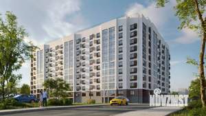2-к квартира, строящийся дом, 64м2, 10/10 этаж