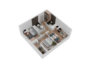 2-к квартира, вторичка, 59м2, 10/18 этаж