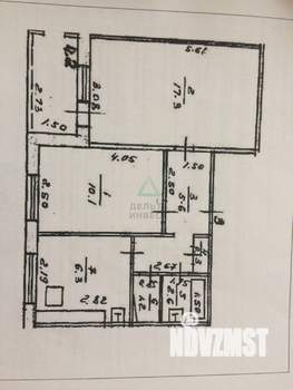 2-к квартира, вторичка, 46м2, 2/10 этаж