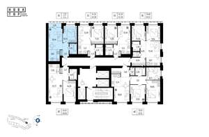 2-к квартира, вторичка, 44м2, 10/25 этаж