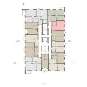 1-к квартира, вторичка, 34м2, 2/25 этаж