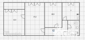 3-к квартира, вторичка, 57м2, 7/9 этаж