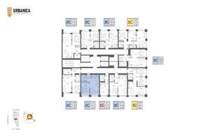 2-к квартира, вторичка, 46м2, 16/32 этаж