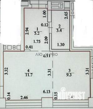 Студия квартира, вторичка, 30м2, 12/26 этаж