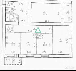 4-к квартира, вторичка, 110м2, 3/15 этаж