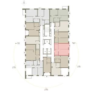 1-к квартира, вторичка, 39м2, 10/25 этаж