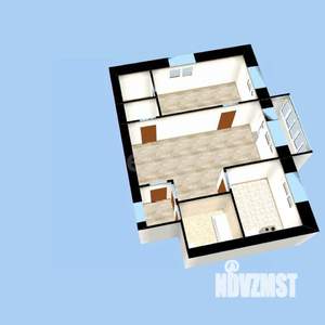 2-к квартира, вторичка, 42м2, 5/5 этаж