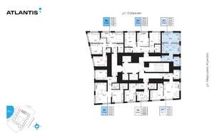2-к квартира, вторичка, 45м2, 18/32 этаж