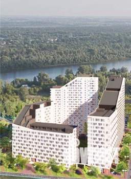 1-к квартира, строящийся дом, 39м2, 8/24 этаж