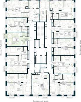 Студия квартира, вторичка, 33м2, 10/30 этаж