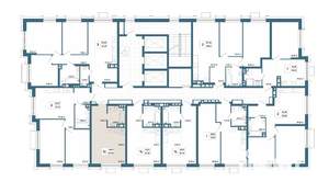 Студия квартира, строящийся дом, 27м2, 10/31 этаж