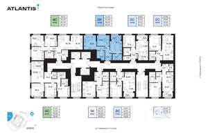 2-к квартира, вторичка, 57м2, 9/32 этаж