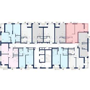 1-к квартира, вторичка, 35м2, 6/22 этаж