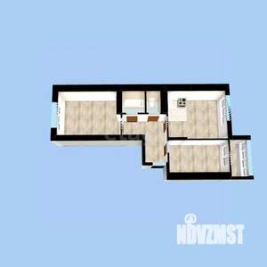 3-к квартира, вторичка, 57м2, 3/15 этаж