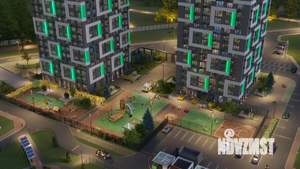 3-к квартира, строящийся дом, 78м2, 8/25 этаж