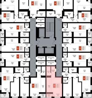 Студия квартира, вторичка, 31м2, 15/25 этаж