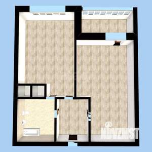 1-к квартира, вторичка, 33м2, 7/19 этаж