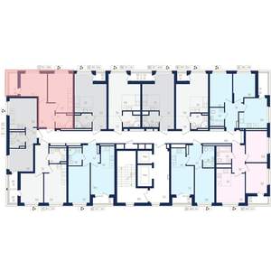 1-к квартира, вторичка, 35м2, 2/22 этаж