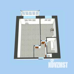 1-к квартира, вторичка, 32м2, 3/9 этаж