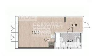 1-к квартира, вторичка, 24м2, 6/27 этаж